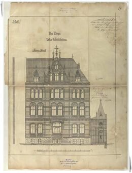 Unikat, Einzeldenkmal, erbaut von Brumme & Fahro (Kirchenbaumeister) 1886 und 1999/2000 saniert, 5 WE im Stadtzentru... - Halle (Saale)