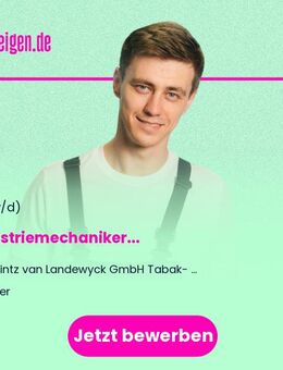 Industriemechaniker (m/w/d) - Trier