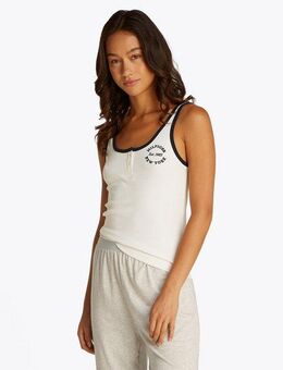 Tommy Hilfiger Underwear Tanktop RIB TANK TOP mit Logo, kontrastfarbenen Details
