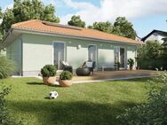 Könnern OT Kirchedlau: Bungalow-Neubau auf 560 qm Baugrundstück - Könnern