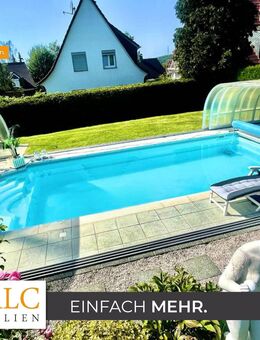 Vielseitiges Wohn- und Geschäftshaus mit Garagen/Werkstatt und Gartenoase - Remscheid