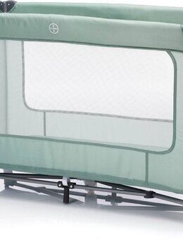 Fillikid Baby-Reisebett Nizza, salbei, inkl. Transporttasche