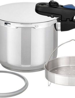 Elo Schnellkochtopf Praktika Plus XL, Edelstahl 18/8 (1-tlg), Dampfkochtopf, Induktion