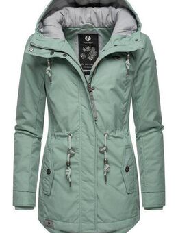 Ragwear Winterjacke Monadis Black Label stylischer Winterparka für die kalte Jahreszeit