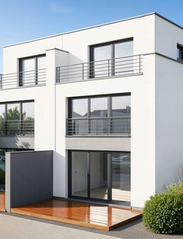 ***Zeitlos modern: Neubau-Doppelhaushälfte im Bauhaus-Stil in Bodenheim*** - Nackenheim