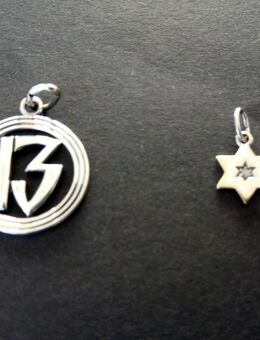 2 Kettenanhänger Modeschmuck - Essen