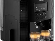 Krups Kaffeevollautomat EA8150, Arabica Display, LCD-Display, Speichermodus, Dampfdüse für Cappuccino