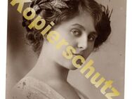 Alte Porträtkarte „Frau 3042“, gelaufen 1912 - Landsberg