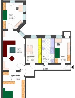ERSTBEZUG - große 4-Raum Altbauwohnung mit Balkon - Görlitz