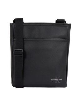 Calvin Klein Jeans Messenger Bag MONO LOGO FLAT PACK 18, Herren-Umhängetasche, Schultertasche, CrossBody Bag mit Logo