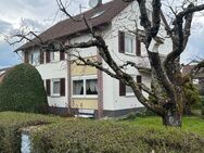 2-Familienwohnhaus in Illingen mit ausgeb. DG für Büro/Hobby, Garage, ca. 20 m² großes Gartenhaus u. Garten - Illingen (Baden-Württemberg)