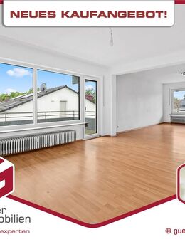 Sofort bezugsfrei! - Stilvolle Dreiraumwohnung mit zwei Balkonen und Kfz-Stellplatz - Bonn