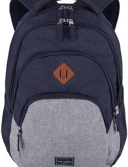 travelite Laptoprucksack BASICS Melange, Freizeitrucksack Arbeitsrucksack Schulrucksack Reiserucksack