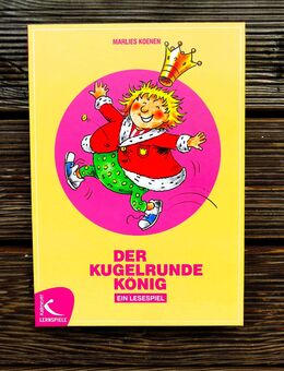 Lesespiel / Lernspiel für Kinder ab 6 Jahren 'Der kugelrunde König' Kallmeyer-Verlag neuwertig - Füssen