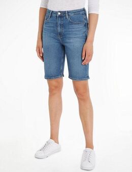 Tommy Hilfiger Shorts DNM SLIM SHORT HW MEL in blauer Waschung