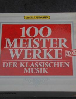 100 Meisterwerke der klassischen Musik 5 CD-Set digitale Aufnahmen EAN 4006408119005 3,- - Flensburg