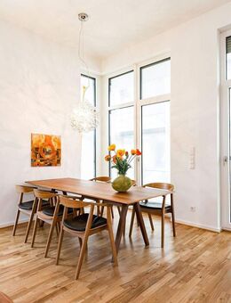 Attraktive 3-Zimmer-Erdgeschosswohnung mit Terrasse und Kamin! - Leipzig