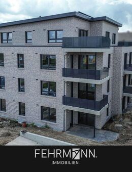 Neubau Drei-Zimmer-Wohnung mit Balkon - in einem zukunftsweisenden Mietobjekt zur Miete! - Wiesmoor