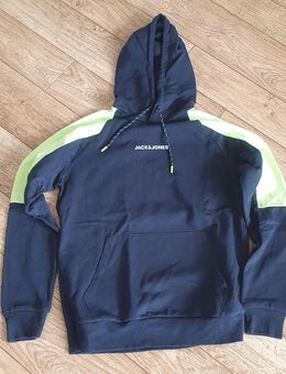 Jack & Jonas Kapuzenpullover dunkelblau/neongelb - Menden (Sauerland)