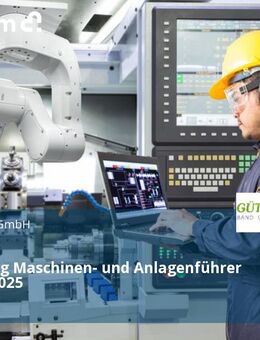 Ausbildung Maschinen- und Anlagenführer (m/w/d) 2025 - Gütersloh