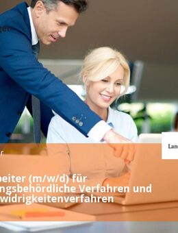Sachbearbeiter (m/w/d) für bauordnungsbehördliche Verfahren und Ordnungswidrigkeitenverfahren - Hannover Mitte