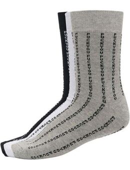 MisterTee Strümpfe MisterTee Unisex Fuck You Socks 3-Pack (1-Paar)