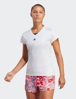 adidas Performance T-Shirt TR-ES MIN T Trainingsshirt, feuchtigkeitsabsorbierend mit V Ausschnitt