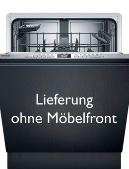 SIEMENS vollintegrierbarer Geschirrspüler iQ300 SN63EX28AE, 13 Maßgedecke, Made in Germany, flexible Körbe & Schubladen, Spülturbo varioSpeed