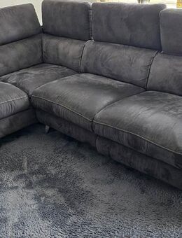 Wohnzimmer Couch Eckgarnitur Eckcouch 280x215cm elektrischer Sitz - Trittau