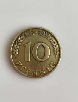 10 Pfennig Bank Deutscher Länder 1949 D - Zwickau