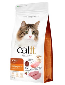 Catit Recipes Adult Geflügel - Sparpaket: 2 x 2 kg