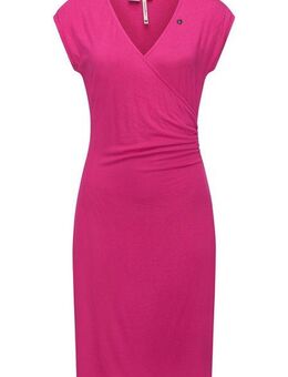 Ragwear Etuikleid Crupi figurbetontes Sommerkleid mit Raffung an der Taille