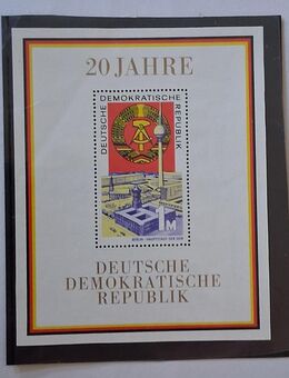 DDR 1969 20 Jahre DDR Block postfrisch - Görlitz