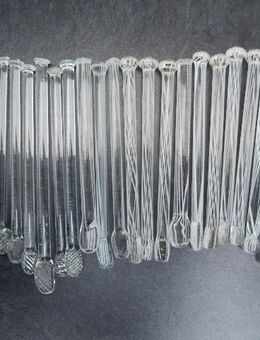 22 Glasrührer Rührstäbe Glasrührstäbe Grogrührer zus. 10,- - Flensburg