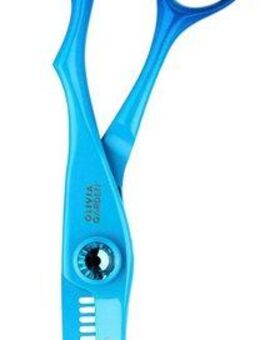OLIVIA GARDEN Haarschere PowerCut Rainbow Blue 6,0 Zoll