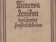 Buch von Paul Burg-Schaumburg MINERVA-LEXIKON BERÜHMTER PERSÖNLICHKEITEN… [1929] - Zeuthen