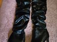 Stiefel Overknee Stilletto gr 41 schwarz neu in 48429