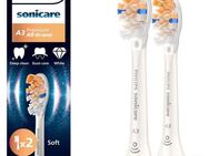 Philips Sonicare Aufsteckbürsten A3 Premium All-in-One, für eine gründliche Gesamtreinigung, für jedes Sonicare Handstück