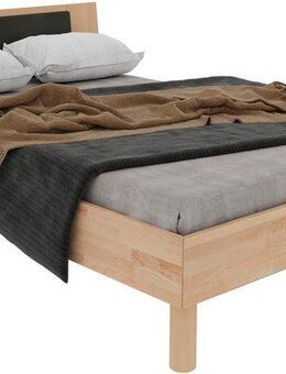 Home affaire Massivholzbett Chavot IV inkl. gepolstertem Kopfteil, wahlweise in Kernbuche oder Wildeiche erhältlich