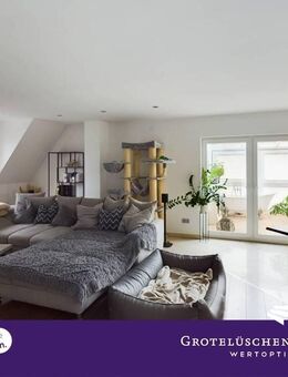 KAUFEN. | Exklusive Penthousewohnung mit Sauna, Wintergarten und traumhaften Ausblick in Schiffdorf - Schiffdorf