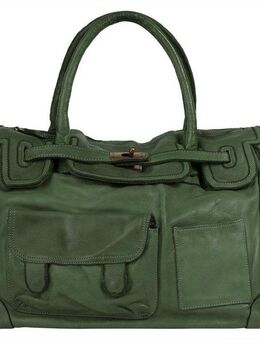 Samantha Look Shopper, echt Leder, Made in Italy