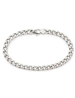 Bruno Banani Edelstahlarmband Schmuck Geschenk Armkette Panzerkette Silber