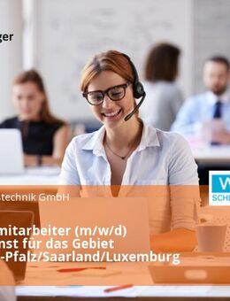 Vertriebsmitarbeiter (m/w/d) Außendienst für das Gebiet Rheinland-Pfalz/Saarland/Luxemburg - Saarbrücken