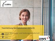 Teamleitung Betriebskosten (m/w/d) - Ulm