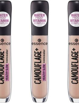 Essence Concealer CAMOUFLAGE+ HEALTHY GLOW concealer, 3-tlg., mit lichtreflektierenden Pigmenten