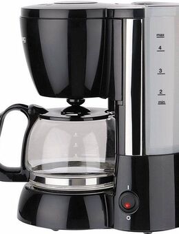 grossag Filterkaffeemaschine KA 12.17, 0,6l Kaffeekanne, Papierfilter 1x2, mit Glaskanne