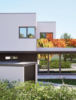 Moderne Neubau-Doppelhaushälfte mit Garten, Terrassen und Mitgestaltungsoption in idyllischer Lage 1 - Perkam