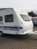 Hobby Excellent 400SF Vorzelt Fahrradträger Tüv10-27 in 47877