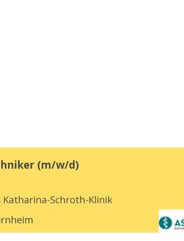 Betriebstechniker (m/w/d) - Bad Sobernheim