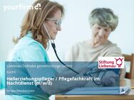 Heilerziehungspfleger / Pflegefachkraft im Nachtdienst (m/w/d) - Meckenbeuren